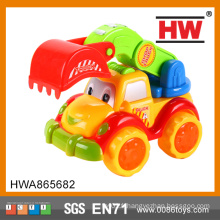 Excavatrice de poussière drôle véhicule 16cm pelle à friction jouet pour enfants